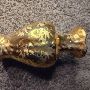 22K Gold Vase Hollywood Stunning!